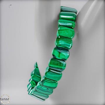 Exclusieve malachiet armband van de hoogste kwaliteit – Een