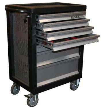 Gereedschapswagen gevuld 1125 delig black edition, Verzenden, Nieuw