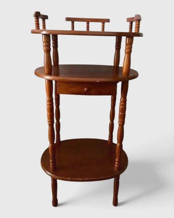 Kabinet - Hout - telefoonhouder