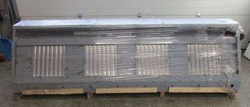 RVS Afzuigkap met 4 filters, wandmodel, B260 x D70 x H54cm,, Gebruikt