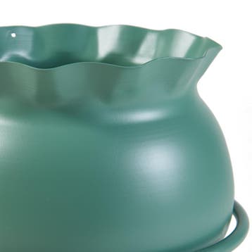 Plantenstandaard Assen 31,5x19,5 cm groen [en.casa], Verzenden, Nieuw