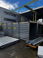 2x 6 meter gebruikt materiaalcontainer