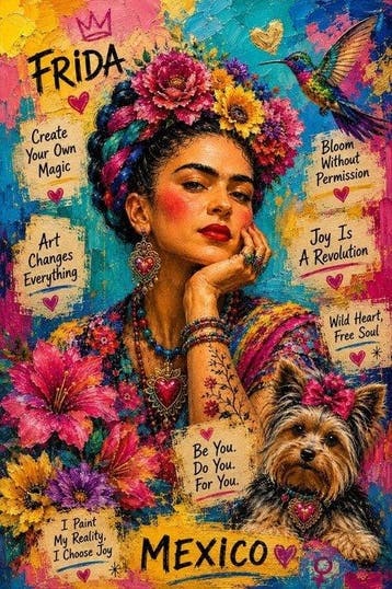 ILC & YLC - Frida colección Mirada de Revolución XXL