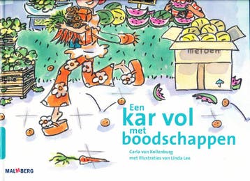 Kleuterplein Versie 1 Prentenboek Een kar vol boodschappen, Verzenden, Nieuw