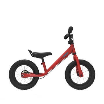 12" Loopfiets KiddiMoto Super Junior Max Rood, Ophalen of Verzenden, Nieuw