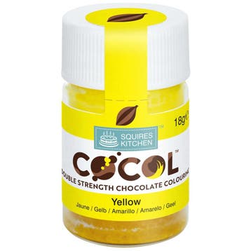 SK Cacaoboter Gekleurd Geel 18gr, Verzenden, Nieuw