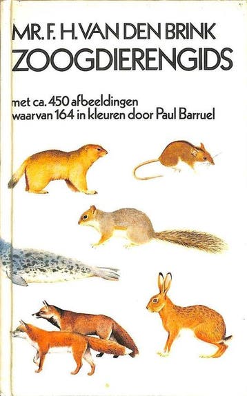 Elseviers zoogdierengids - van den Brink, Boeken, Verzenden, Gelezen