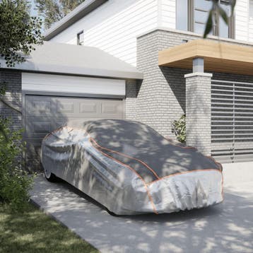 vidaXL Autohoes voor sedan hagelbescherming S zilverkleurig, Auto diversen, Auto-accessoires, Verzenden, Nieuw