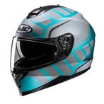 HJC C70N Holt Grijs Blauw Integraalhelm, Motoren, Nieuw met kaartje, HJC, Integraalhelm, Heren