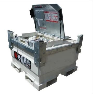 Dieseltank IBC 500 liter stalen Dieseltank met Dieselpom..., Nieuw