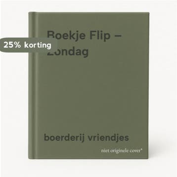Boekje Flip – Zondag 8717127440412 boerderij vriendjes, Verzenden, Zo goed als nieuw, Boerderij vriendjes