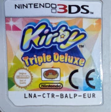 Kirby Triple Deluxe losse cassette (Nintendo 3DS tweedehands, Ophalen of Verzenden, Zo goed als nieuw