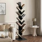 Boekenkast Eksjö staand boomvorm 180x100x35 cm zwart [en.cas, Huis en Inrichting, Verzenden, Nieuw