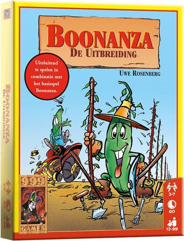 Boonanza de Uitbreiding | 999 Games - Kaartspellen, Verzenden, Nieuw