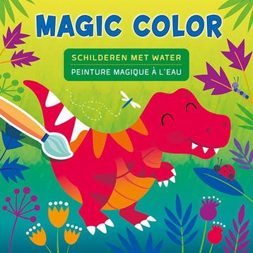 Dino Magic Color Schilderen met water / Dino Magic Color, Boeken, Kinderboeken | Kleuters, Verzenden, Zo goed als nieuw