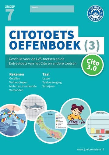 Citotoets Oefenboek / (3) groep 7 / Deel 3 / 1 9789493218048, Verzenden, Zo goed als nieuw