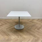 kantinetafel (hxbxd) 74x90x90 cm, licht grijs, Ophalen of Verzenden, Gebruikt, Bureau