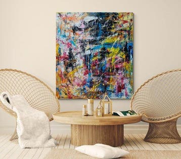 Jovan Srijemac (1962) - Beginning of the storm - (XXL), Antiek en Kunst, Kunst | Schilderijen | Modern