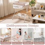 LIVSK Verschoontafel - Vergrendelbare Wielen - 3-Voudig Vers, Verzenden, Nieuw