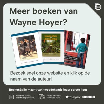 Consumer Behavior - Wayne Hoyer 9780071267816, Verzenden, Gelezen, Wayne Hoyer