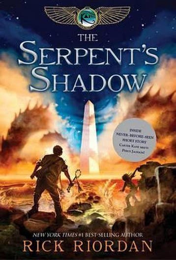 The Serpents Shadow 9781423142027 Rick Riordan, Verzenden, Gelezen, Rick Riordan