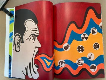 Jules Hofman - Pop-Art - Surrealisme - Artwork, Ophalen of Verzenden, Zo goed als nieuw, Schilder- en Tekenkunst