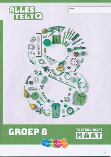 Alles Telt Q Toets schrift Maat groep 8 (per stuk), Verzenden, Nieuw