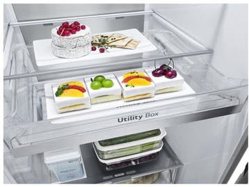 LG GSXE91MBAD - Amerikaanse koelkast side-by-side -, Witgoed en Apparatuur, Koelkasten en IJskasten, Verzenden, Zo goed als nieuw