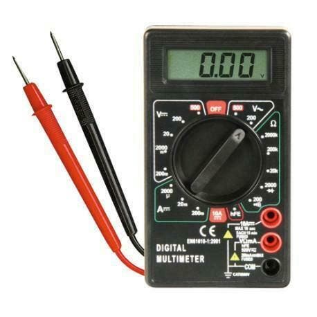 Digitale multimeter McPower M-330D *OPHEFFINGSUITVERKOOP*, Doe-het-zelf en Verbouw, Meetapparatuur, Multimeter, Nieuw, Ophalen of Verzenden