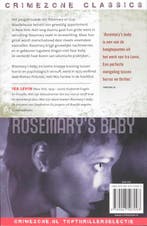 Rosemarys baby / Crimezone Classics 9789047507093 I. Levin, Verzenden, Gelezen, I. Levin