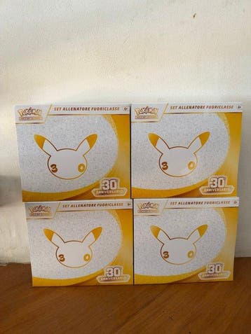 Pokémon - 4 Elite trainer box, Nieuw