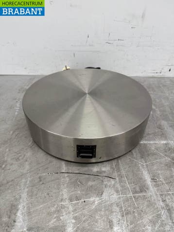 RVS Ubert Warmhoudplaat 40 cm  230V Horeca, Ophalen of Verzenden, Gebruikt