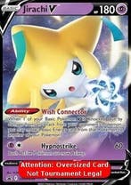 Jirachi V swsh299 Sword&Shield Promos, Ophalen of Verzenden, Nieuw, Losse kaart, Foil