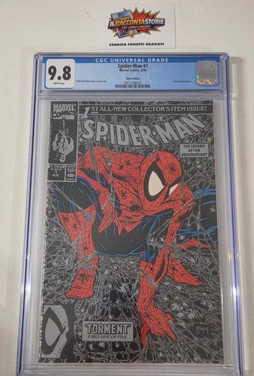 Spider-Man 1 - Spider-Man #1 - 1 Graded comic - Beperkte, Boeken, Nieuw