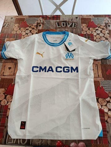 Olympique de Marseille - Ligue 1 - 2023 - Voetbalshirt, Nieuw
