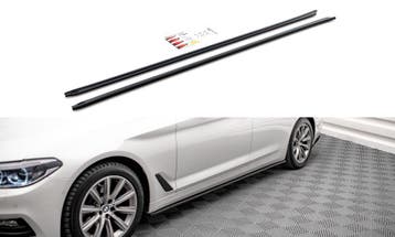 Maxton Design Sideskirt Aanzets BMW 5 Serie G30 G31 B3150, Nieuw, Links, BMW