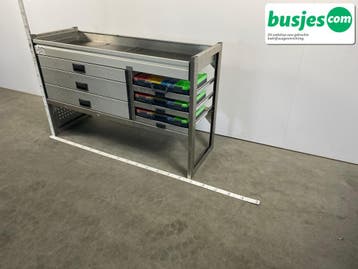 Aluca bedrijfswageninrichting 1500x529x950mm (3171), Ophalen of Verzenden