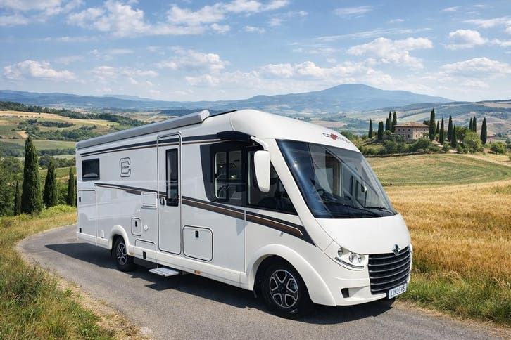 Luxe CARTHAGO C1-TOURER camper huren met AUTOMAAT | BOVAG, Caravans en Kamperen, Campers, Cassettetoilet, Minder dan 3 maanden geleden