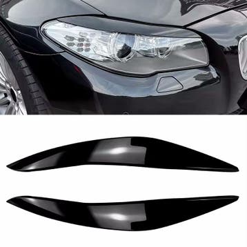 Koplampspoilers | geschikt voor BMW | 5-serie 10-13 4d sed., Auto diversen, Tuning en Styling, Verzenden
