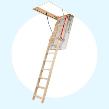 Fakro LDK vlizotrap uitschuifbaar 305/2 sparing 70x130, Verzenden, Nieuw, Trap