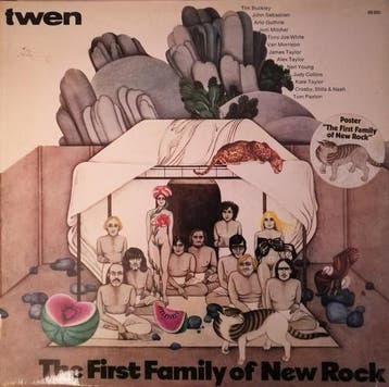 LP gebruikt - Various - The First Family Of New Rock, Verzenden, Zo goed als nieuw, Overige formaten