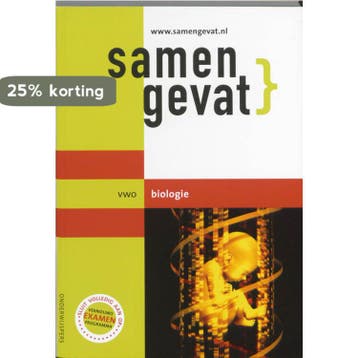 Samengevat Biologie Vwo 9789006073775 A.N. Leegwater, Verzenden, Gelezen, A.N. Leegwater