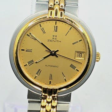 Zenith - Feine Stahl/Gold Armbanduhr - Eigenkaliber 49,2 -, Nieuw