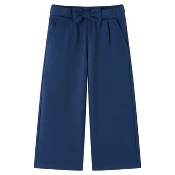 vidaXL Kinderbroek met wijde pijpen 116 marineblauw, Verzenden, Nieuw