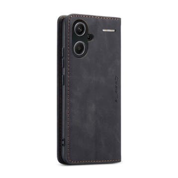 CaseMe book case leer - Xiaomi Redmi Note 13 Pro+ 5G - zwart, Verzenden, Nieuw