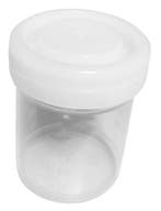 Set van 50 plastic potjes, 120 ml met schroefdoppen, Ophalen of Verzenden, Nieuw