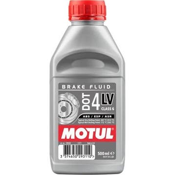 Motul Dot 4 Lv Brake Fluid - 500Ml, Verzenden, Nieuw