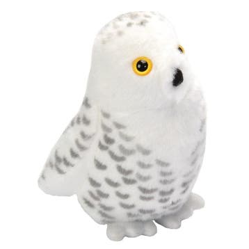 Wild Republic sneeuwuil knuffel - pluche met geluid - 13 cm, Verzenden, Nieuw