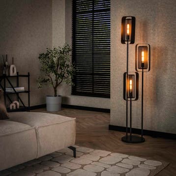Flame Vloerlamp - Verstelbare Arm, Ophalen of Verzenden, Nieuw