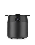 Hendi Soepketel | 10L | Zwart | 40°C-90°C | 230V/450W | Ø330, Ophalen of Verzenden, Nieuw in verpakking